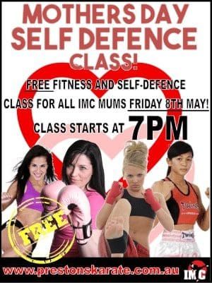 Mothers Day FREE Self Defence day