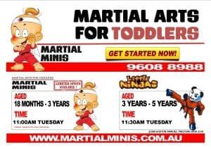 Martial Minis Parent and Toddler Class